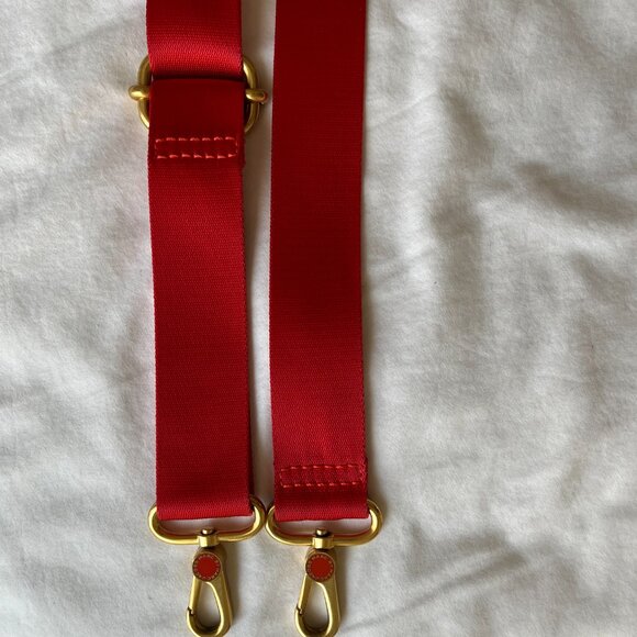 Marc Jacobs Red Signature Quilted Laptop Bag - Picture 8 of 10